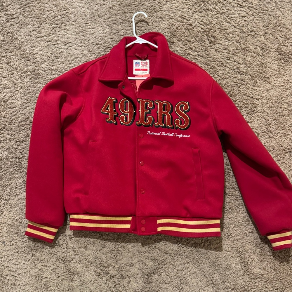 Men’s Red 49ers Jacket